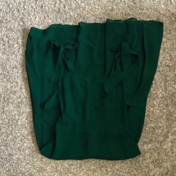 BEST Reformation Twilight Midi Dress - Emerald Green Cocktail Party Wedding - Picture 7 of 10